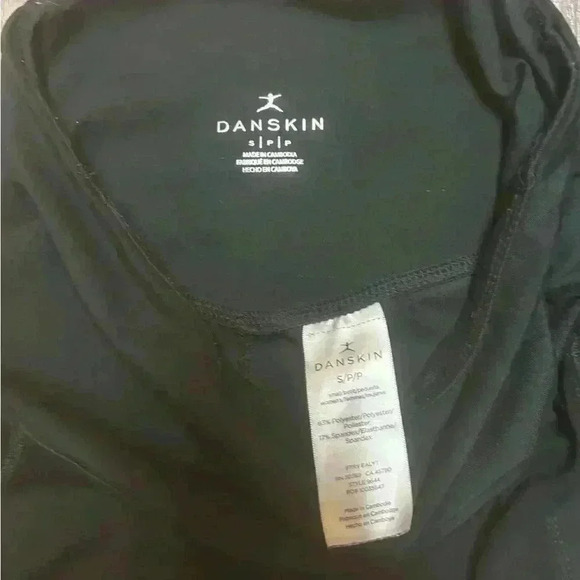 Danskin Women’s Black MidRise Ankle Length Leggings Sz S - Picture 5 of 7